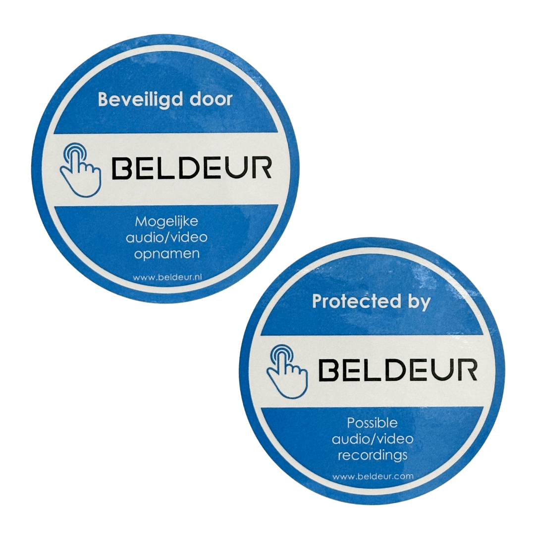 Privacy Sticker Set - Beldeur